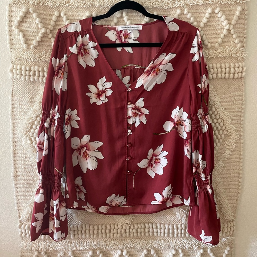Bell Sleeve Blouse